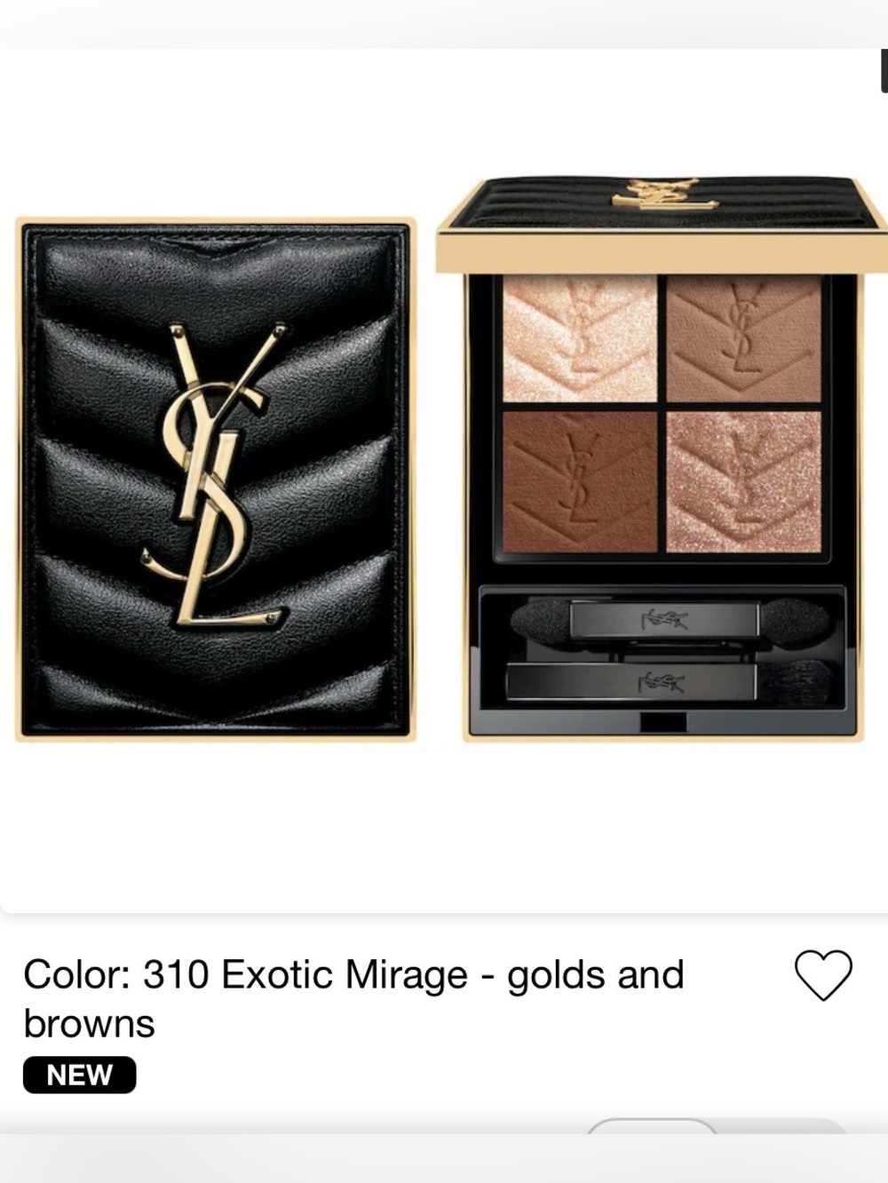 Yves Saint Laurent Couture Mini Clutch Intensity Eyeshadow 310 Exotic Mirage